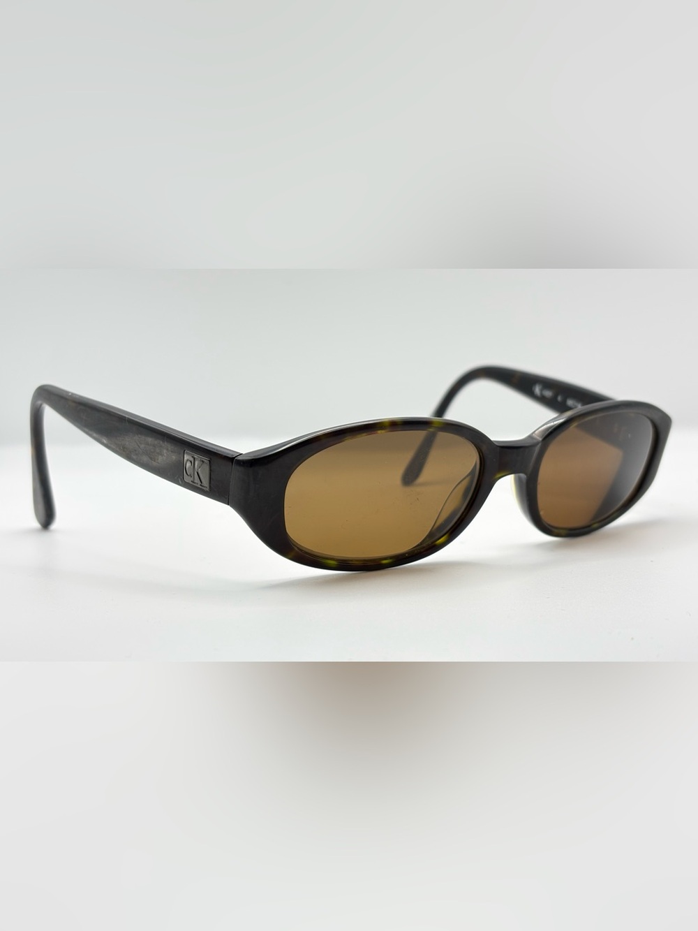 Calvin Klein 4027 Tortoise Oval Sunglasses Frames Only